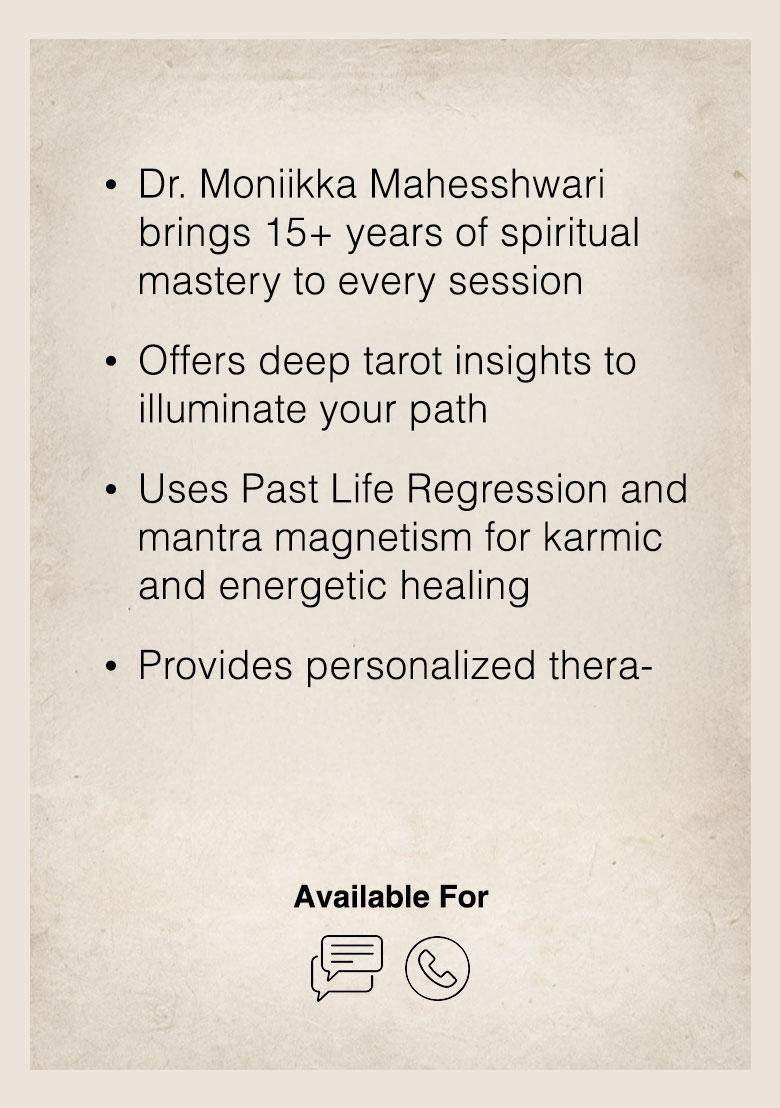 Dr Moniikka Mahesshwari 