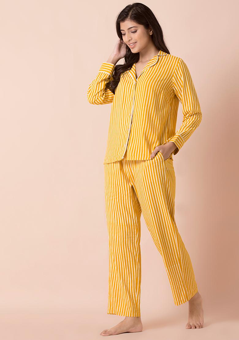 Striped discount pjs womens