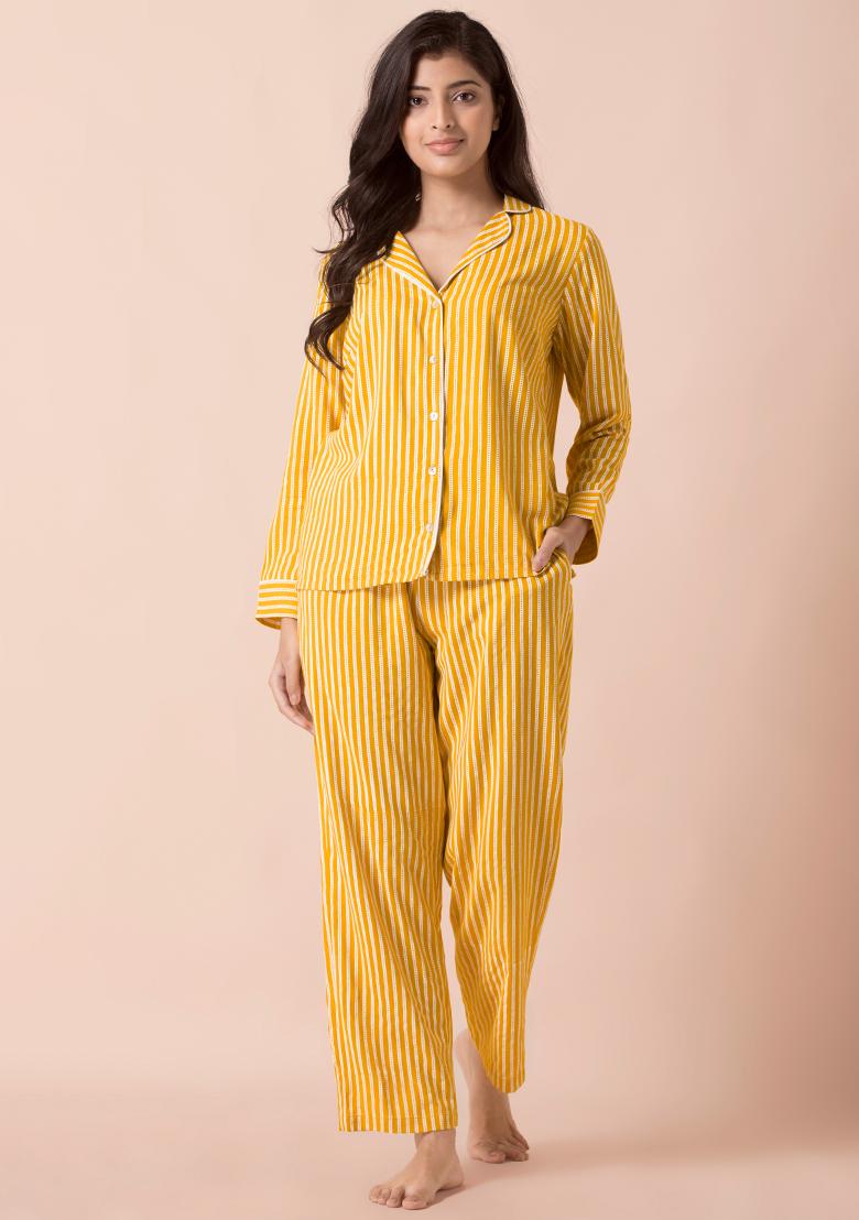 Striped discount pjs womens