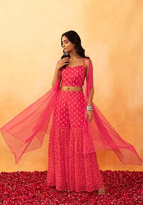 Pink Womens Gowns  Buy Pink Womens Gowns Online at Best Prices In India   Flipkartcom