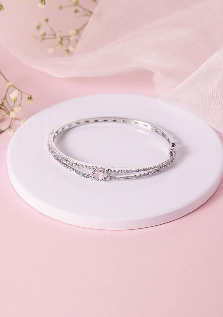 Ruby and Diamond Bangle Bracelet in 18K | Gem Shopping Network Official