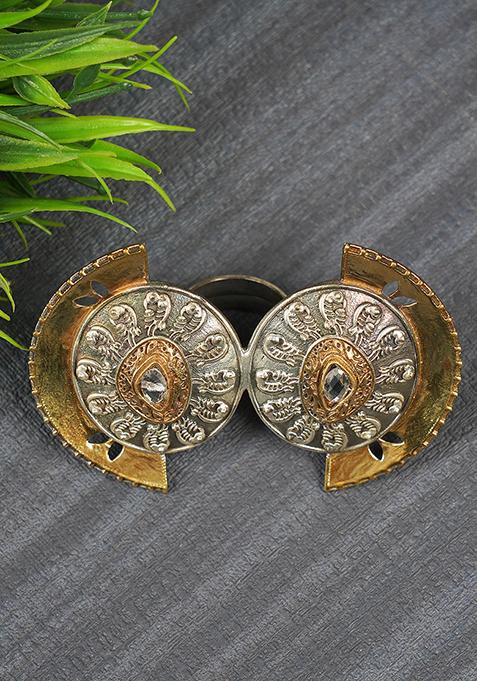 Dual Tone Brass Ring