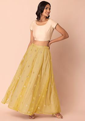 Aggregate more than 80 yellow skirt online latest