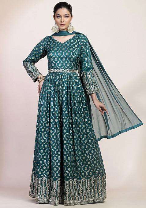 Brocade Anarkali