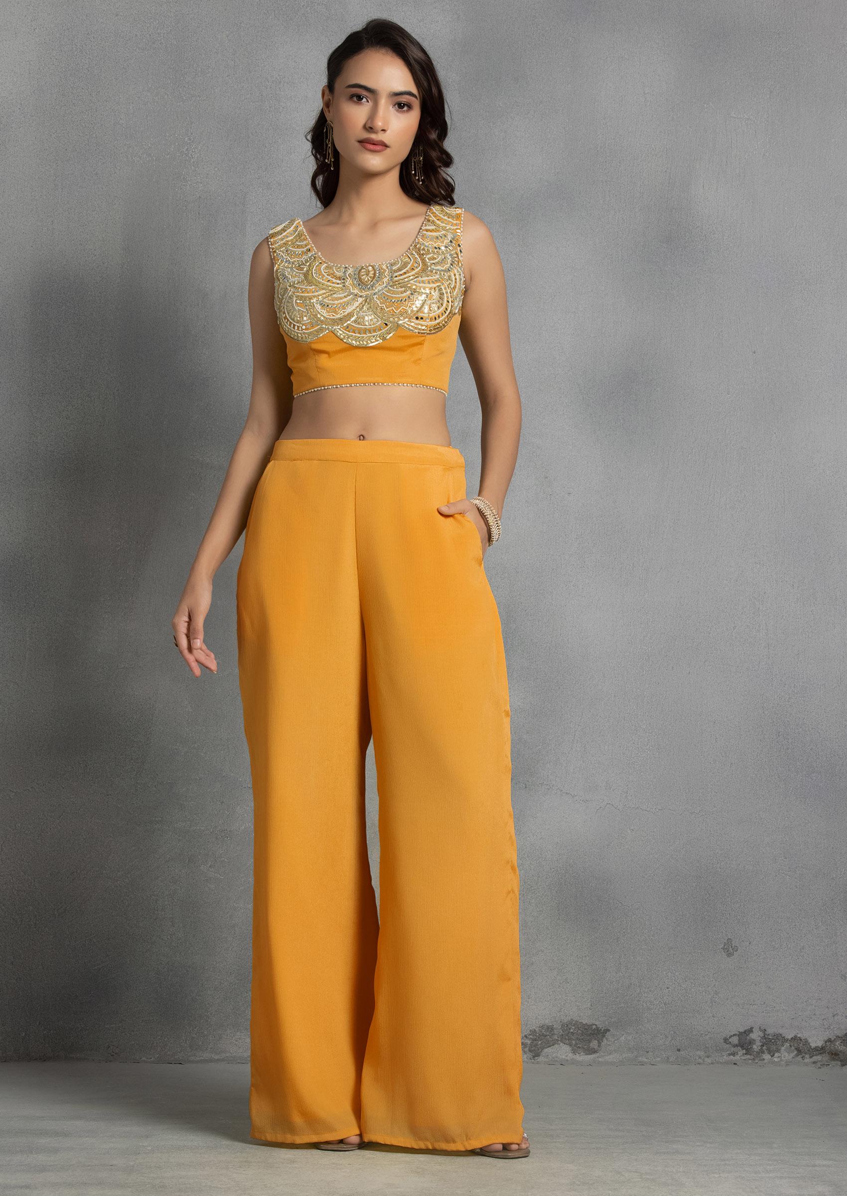 Disha Plus Size Bell Bottoms Buy Women Mustard Tie Dye Cape