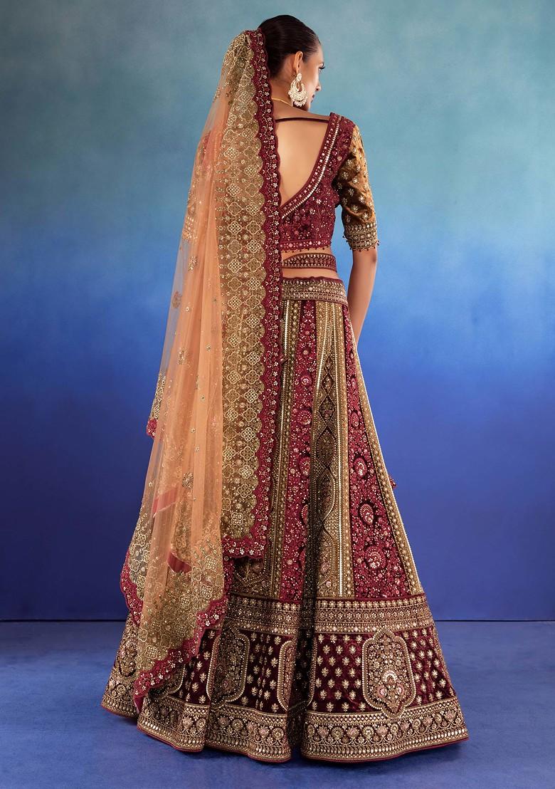 Stitched Medium Bridal Lehenga at Rs 20000 in New Delhi | ID: 16298170030