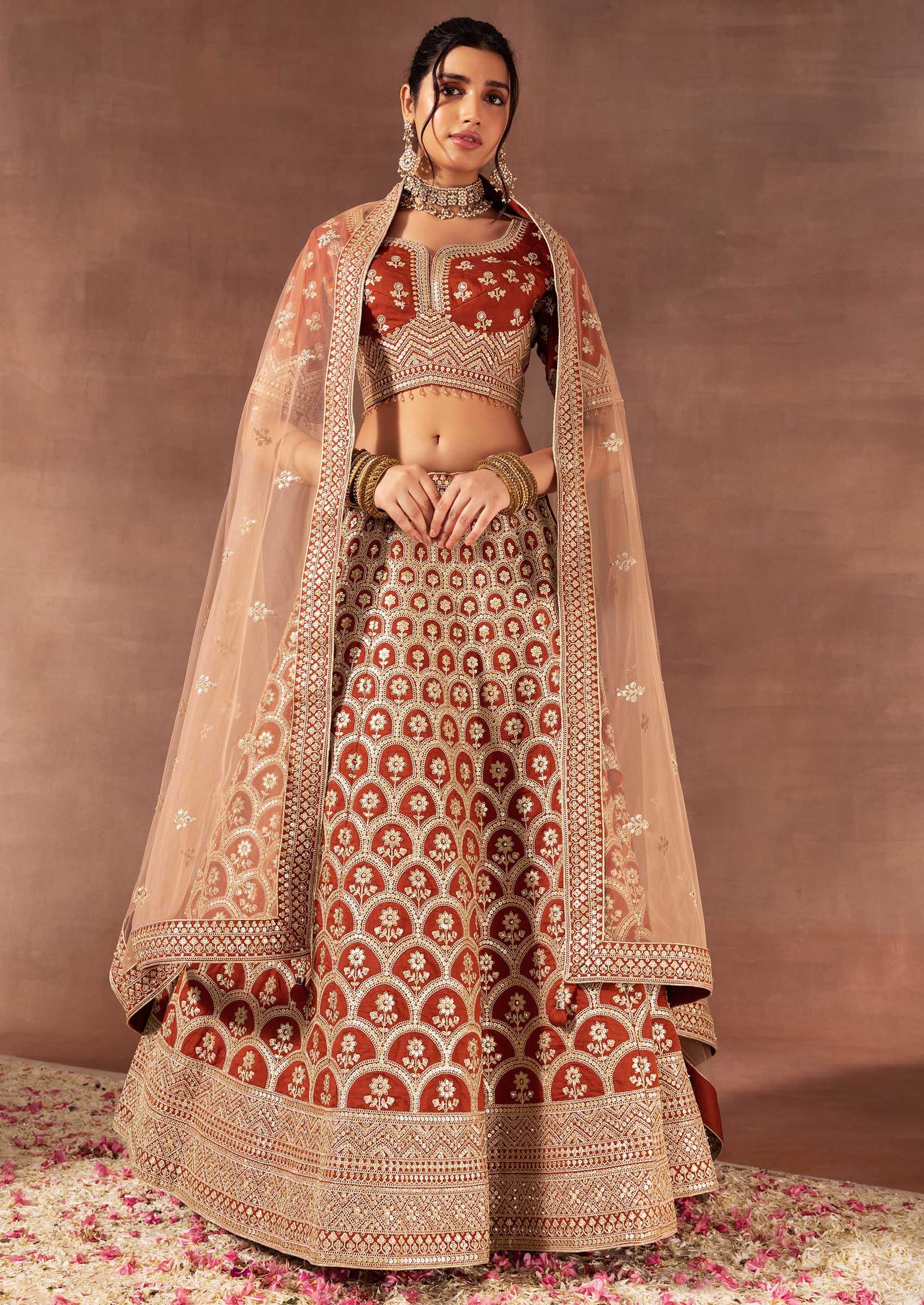 Latest & Simple Lehenga Choli Styles