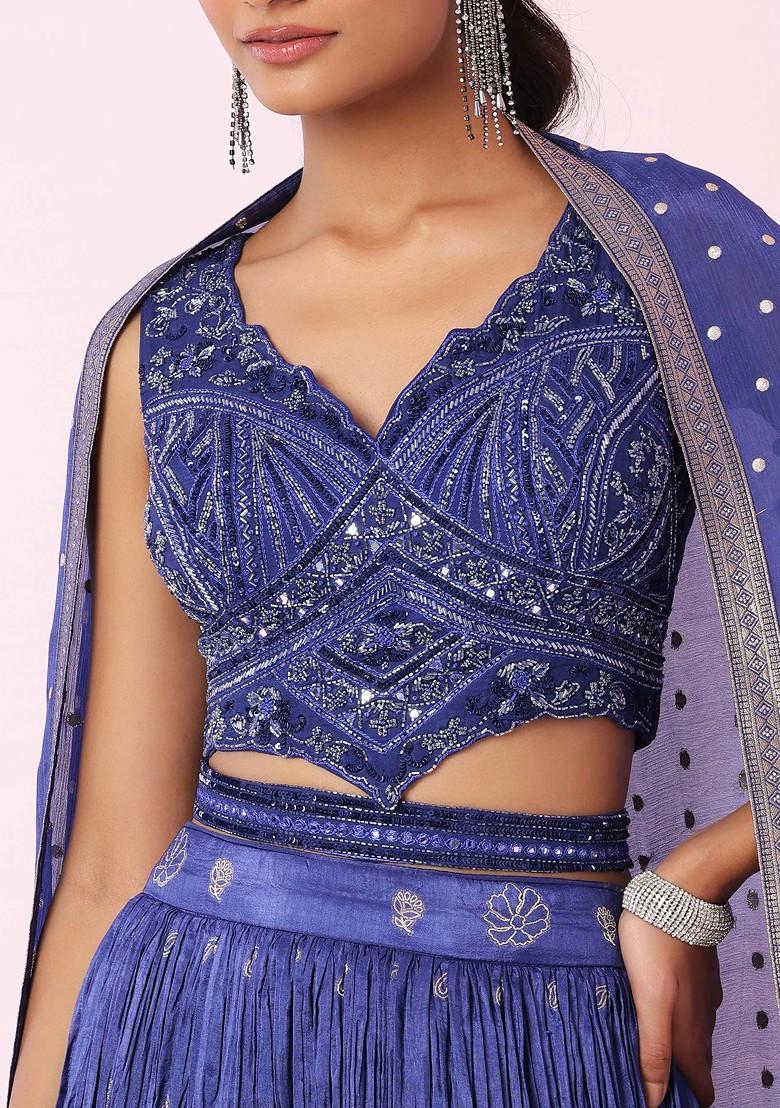 Party Wear Indian Girls designer cut lehenga choli, Size: 26-38 at Rs  1890/piece in New Delhi