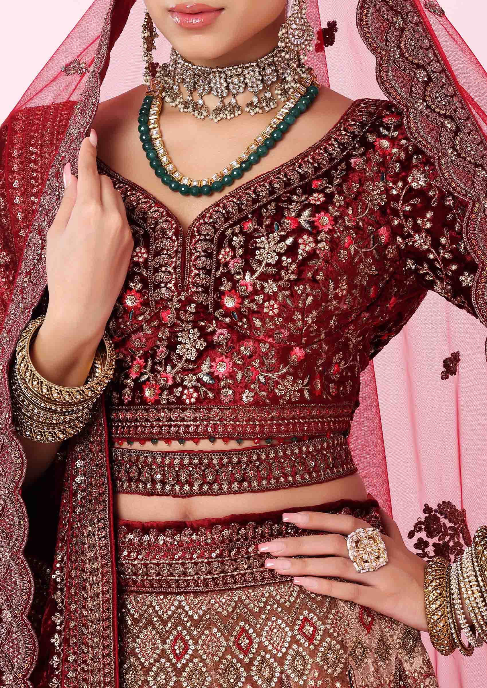 10 Best Lehenga – Jewellery Combinations To Ace Your Bridal Game! | Bridal  Look | Wedding Blog