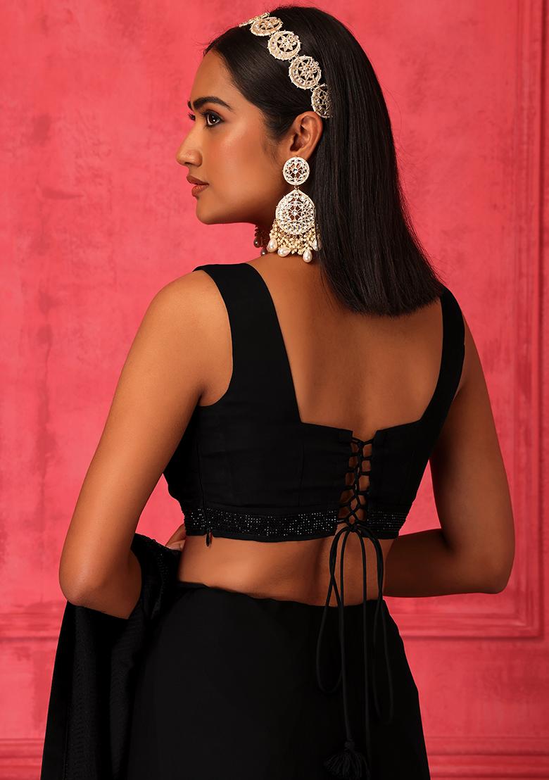 Saree Blouse Beauty on X: Backless saree beauty  /  X