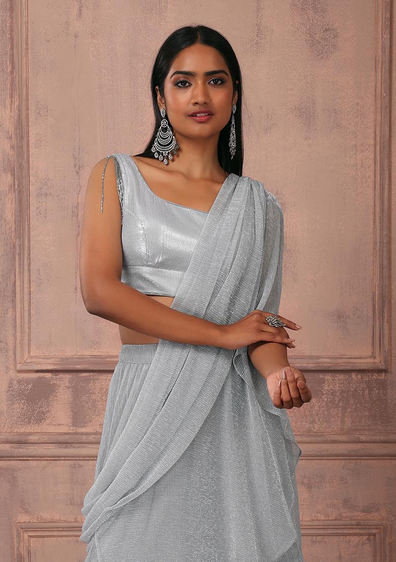 next silver blouse