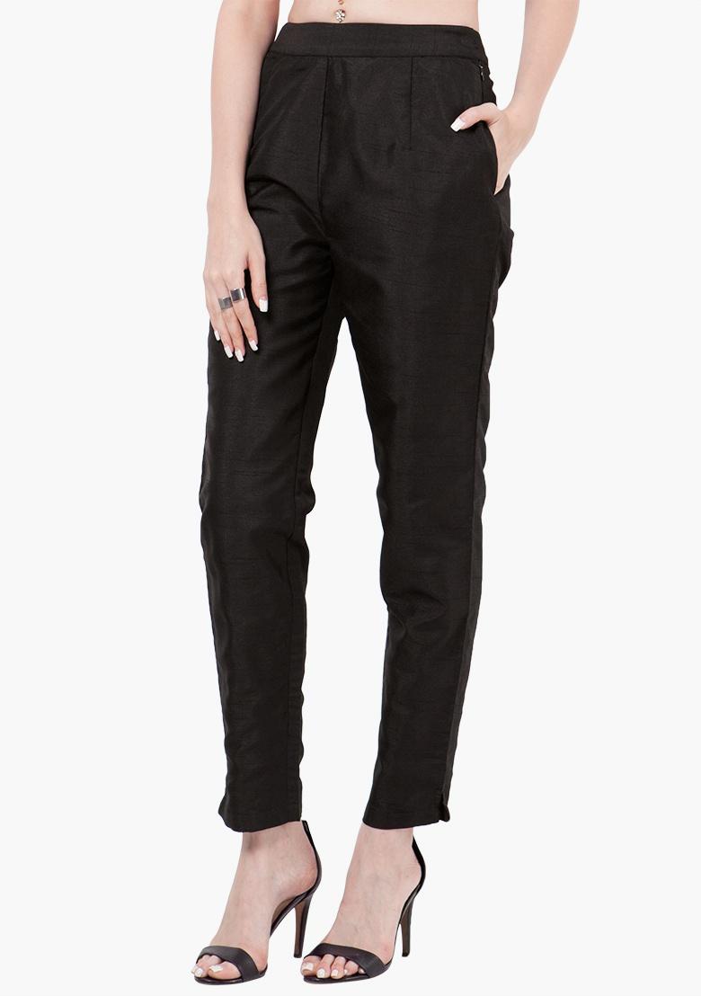 Buy FabAlley Wine Belted High Waist Flared Trousers Online | ZALORA Malaysia
