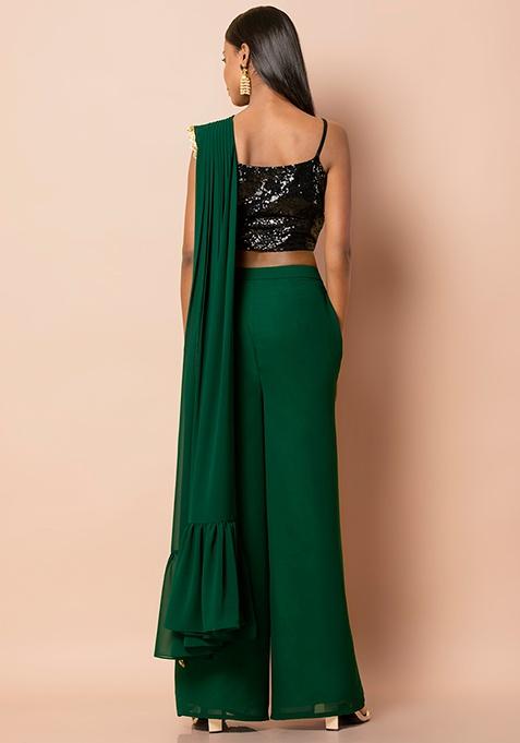palazzo pants with dupatta