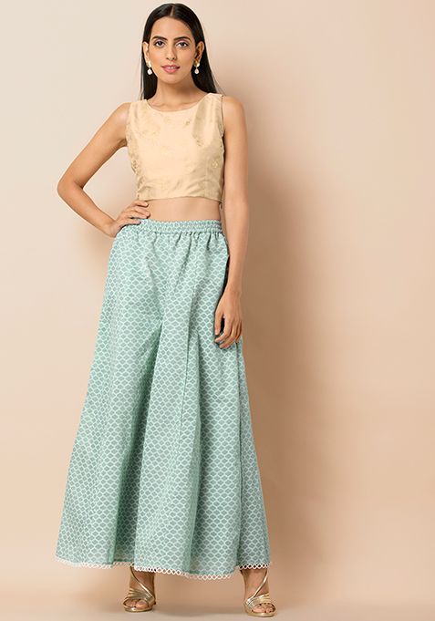 khadi palazzo pants