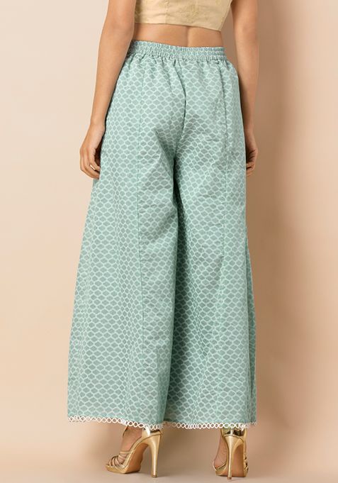 khadi palazzo pants