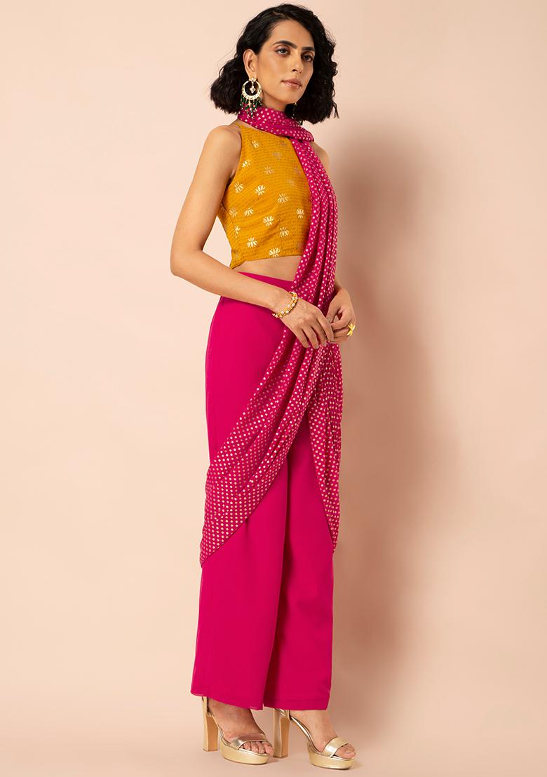 palazzo pants with dupatta