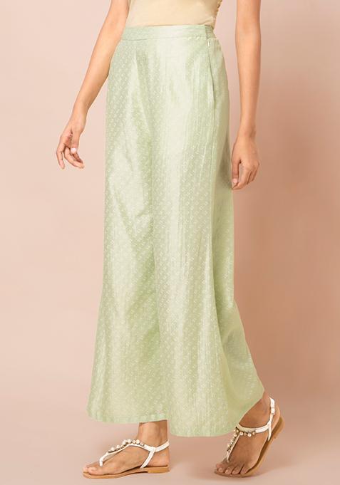 lime green palazzo pants