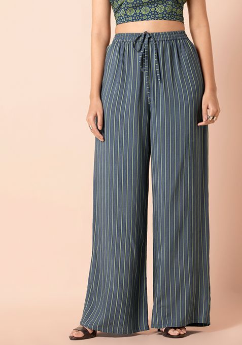 straight palazzo pants