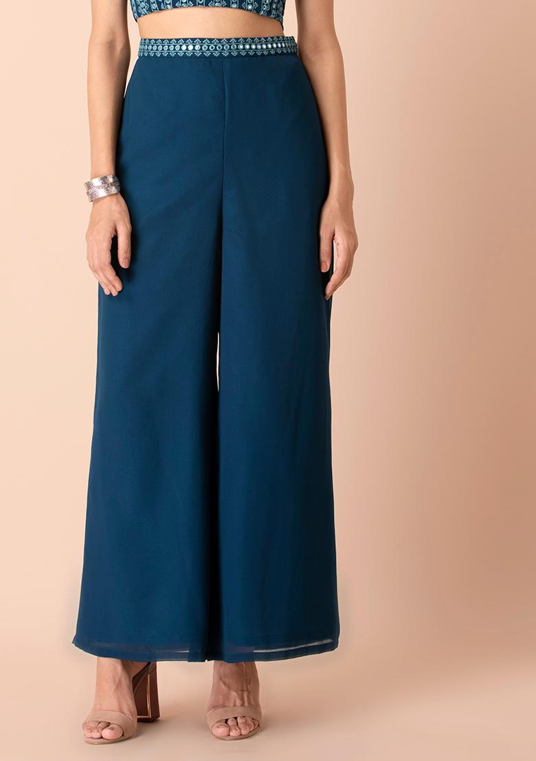 Buy Megan Button Wide Leg Pant  Forever New