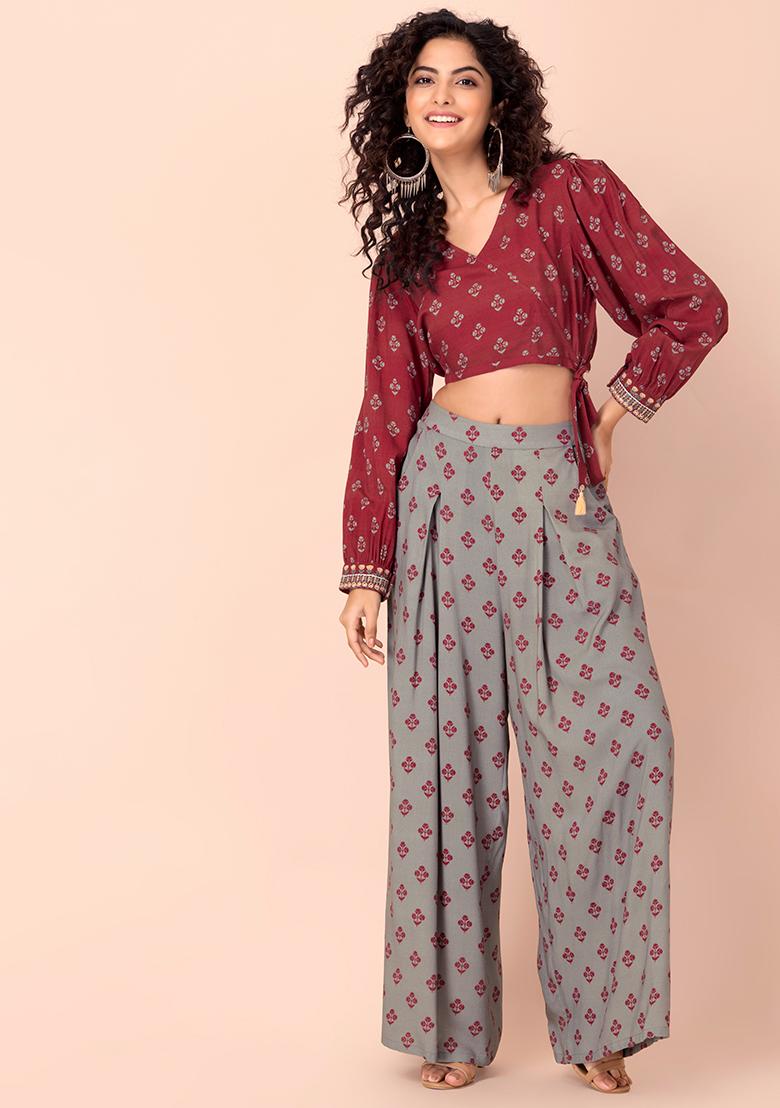 Buy Sienna Brown Trousers  Pants for Women by First Resort  Ramola  Bachchan Online  Ajiocom