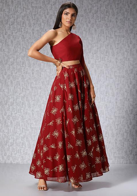 Nikhil Thampi Ethnic Collection Designer Tunics Bottoms Skirts Tops Online Indya nikhil thampi ethnic collection