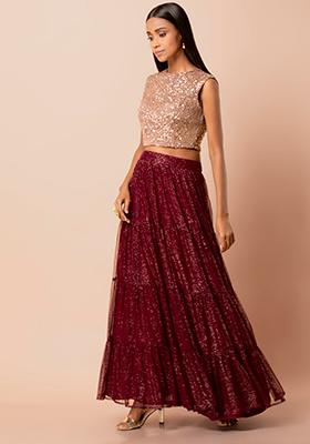 Indian skirts: Buy Indian Skirts Online | Trendy Women Skirts | Latest Skirts  Online Collections -Cbazaar