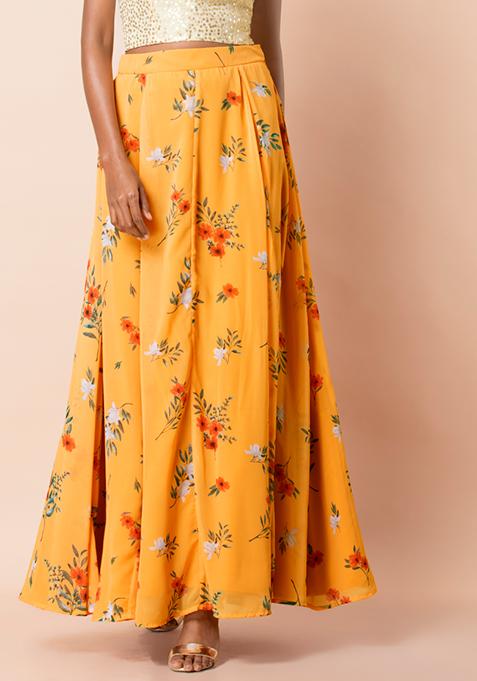 indian long skirt and top