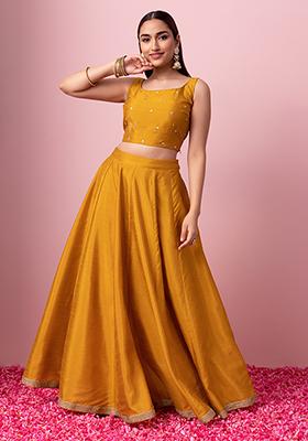 Buy Yellow Fusion Wear for Women Online in India - Indya