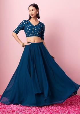 CROP TOP & SKIRT - Seasons India