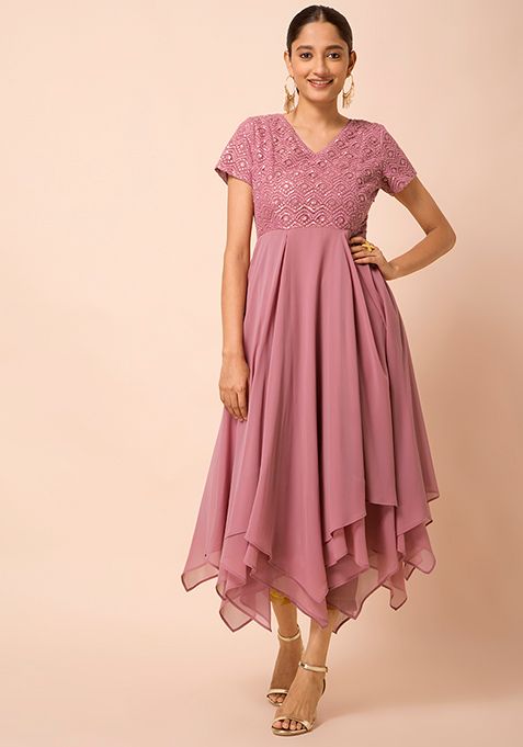 indya pink dress