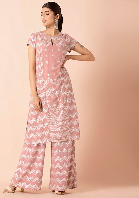 indya pink dress