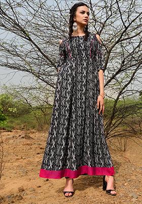 Buy Black Kurtis For Women Online from Jaipur Kurti