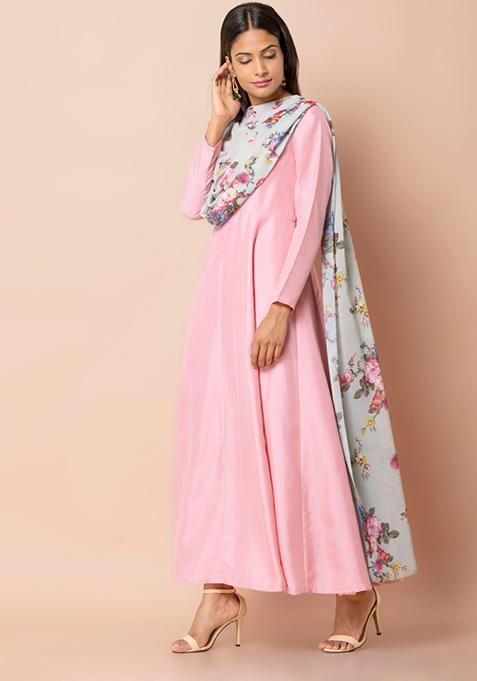 maxi with dupatta