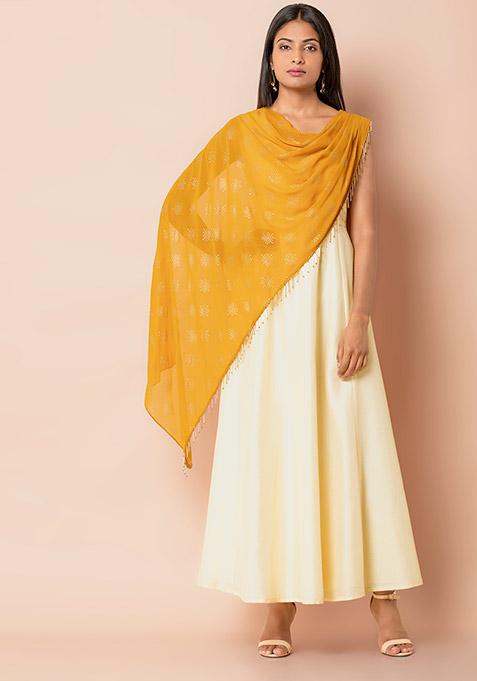 maxi with dupatta