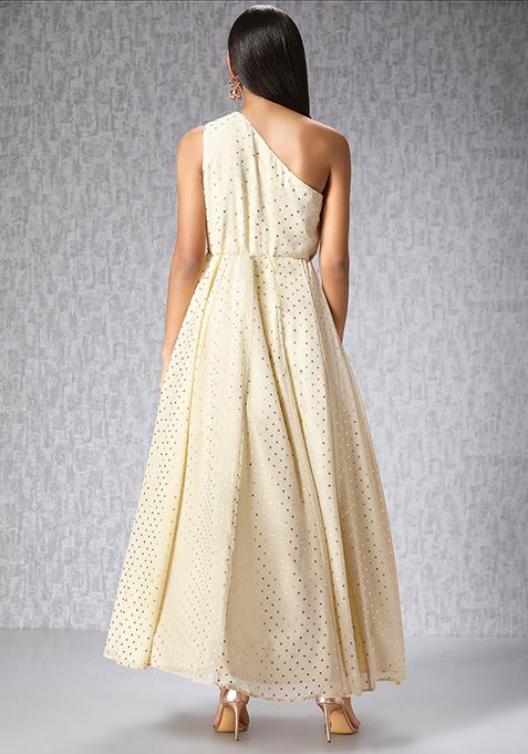 foil print maxi tunic
