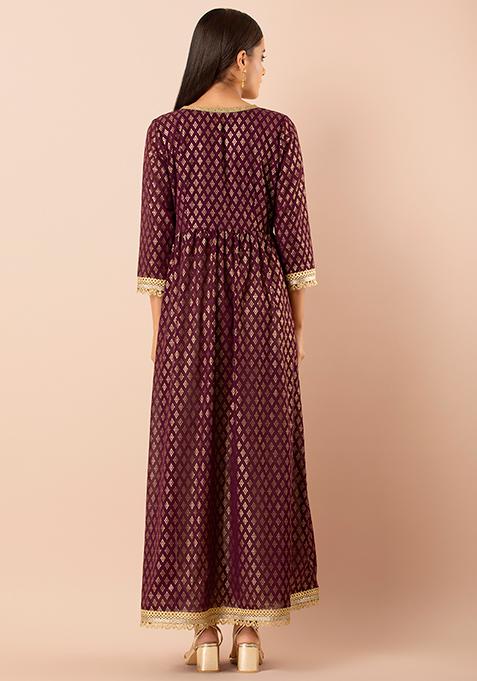 front slit maxi tunic