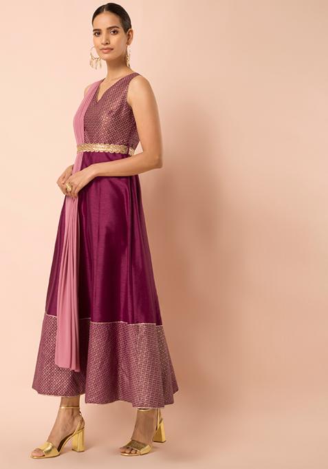 maxi with dupatta