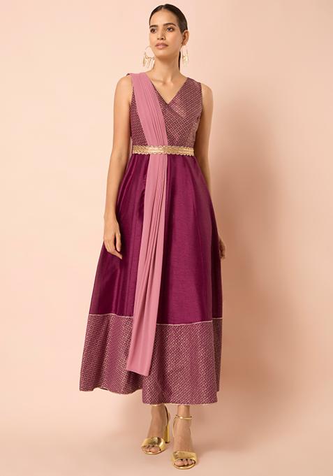 maxi with dupatta