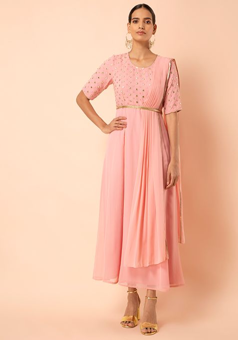 indya pink dress