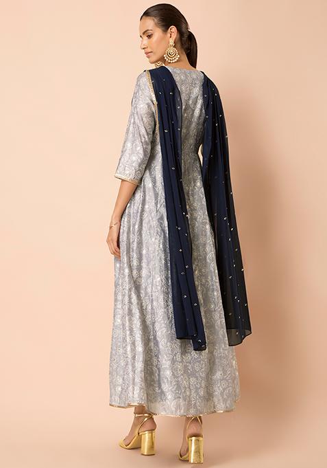 maxi with dupatta