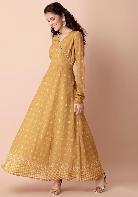 yellow churidar for haldi