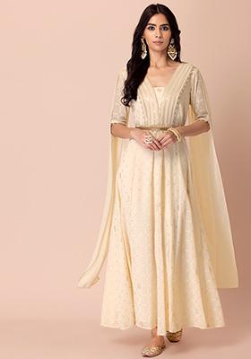 Buy White Colour Indo Western Online  Designer Indo Western Collections