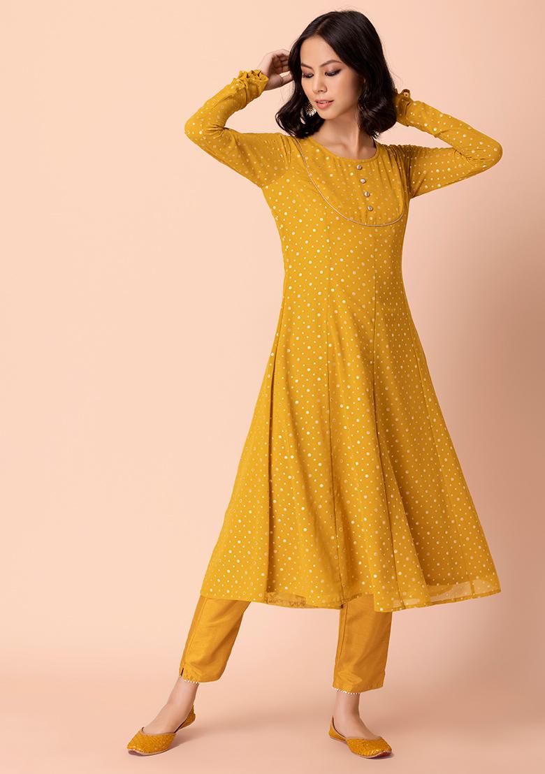 MUSTERD Kurta THREAD COTTON Churidar