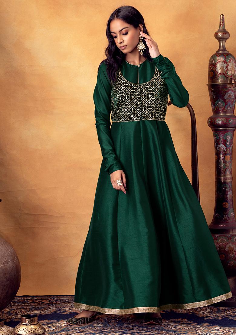 Anarkali with short jacket hotsell