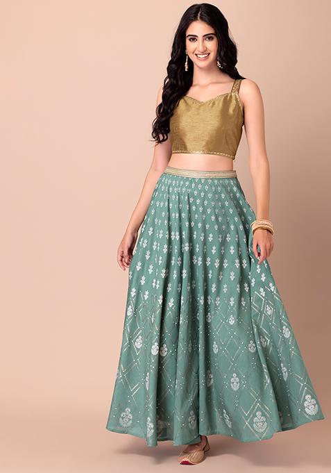 Fresh and Fashionable Royal Gold Backless Blouse