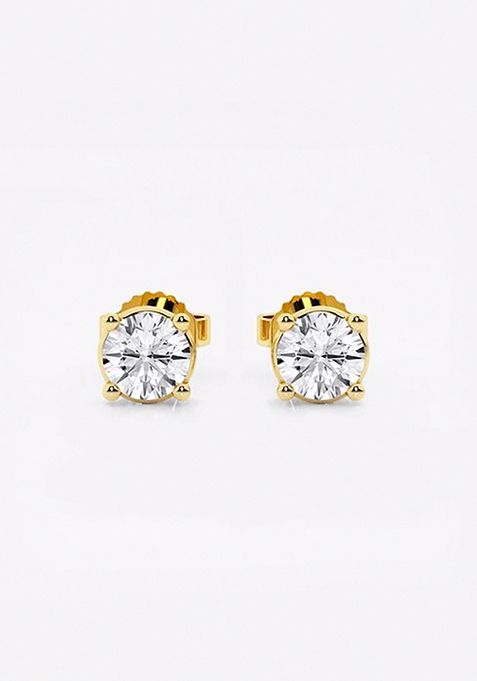 3/4 ctw Round Near-Colorless (F-G) Lab Grown Diamond Stud Earrings