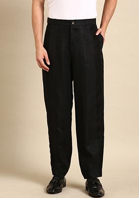 Black Linen Pants For Men