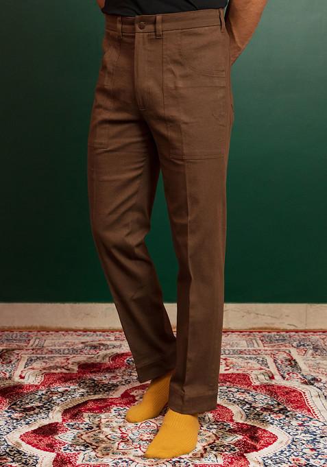Brown Morocco Pants