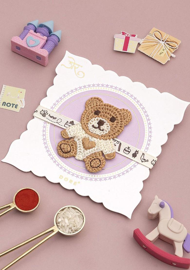 Rakhi For Brother Kids Rakhi Cuddles And Wishes Wraparound Rakhi