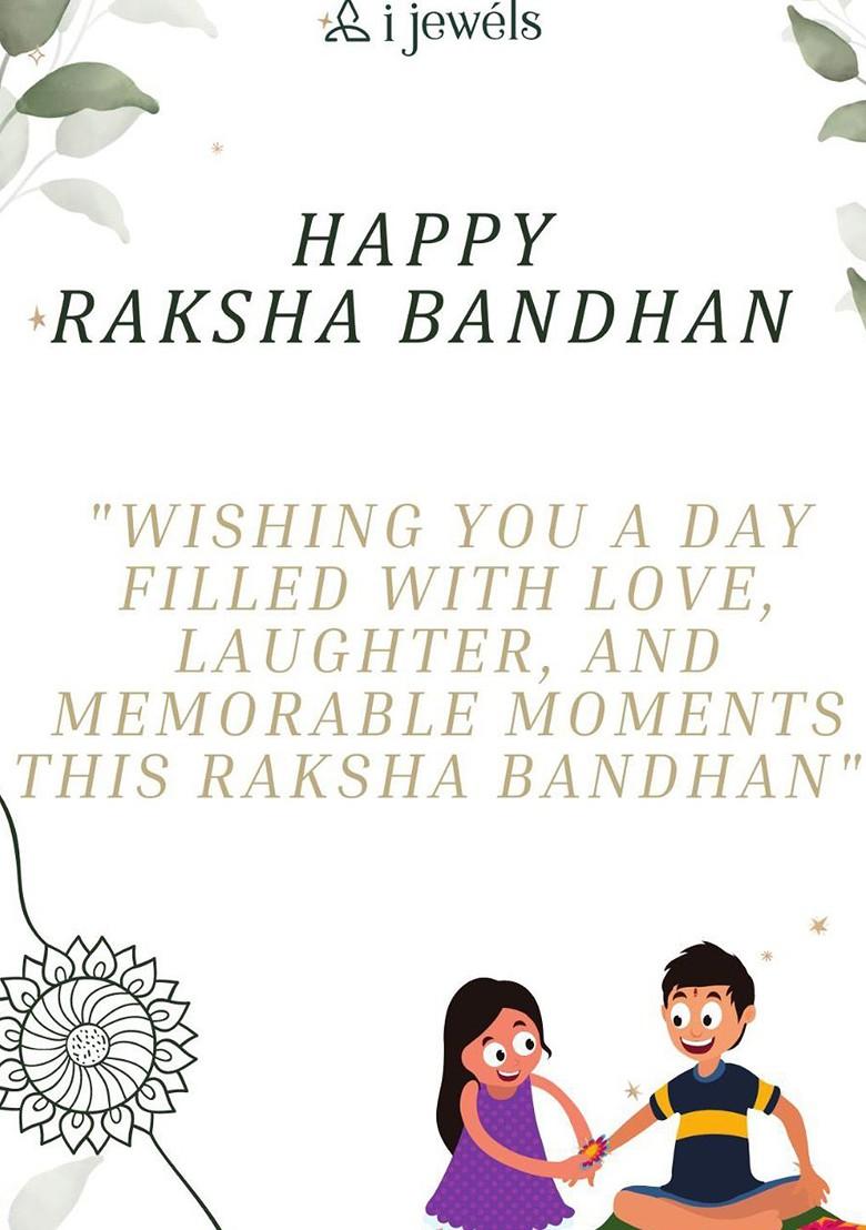 Blue Cartoon Kids Thread Rakhi - Indya